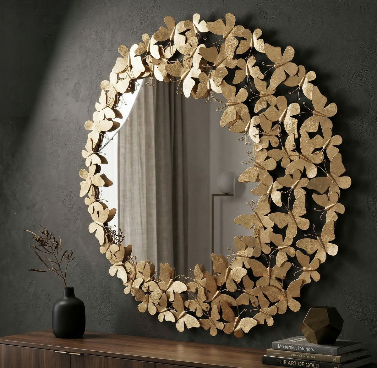 SPECCHIO GLAM 'BUTTERFLY' - Mauro Ferretti