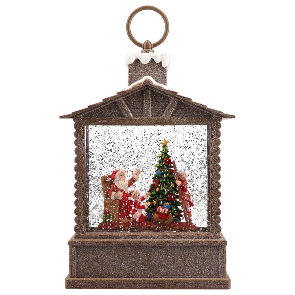 LANTERNA AD ACQUA CON SANTA CLAUS - Timstor