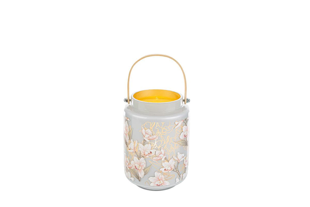 LANTERNA VETRO 'FIORI' - Le Stelle