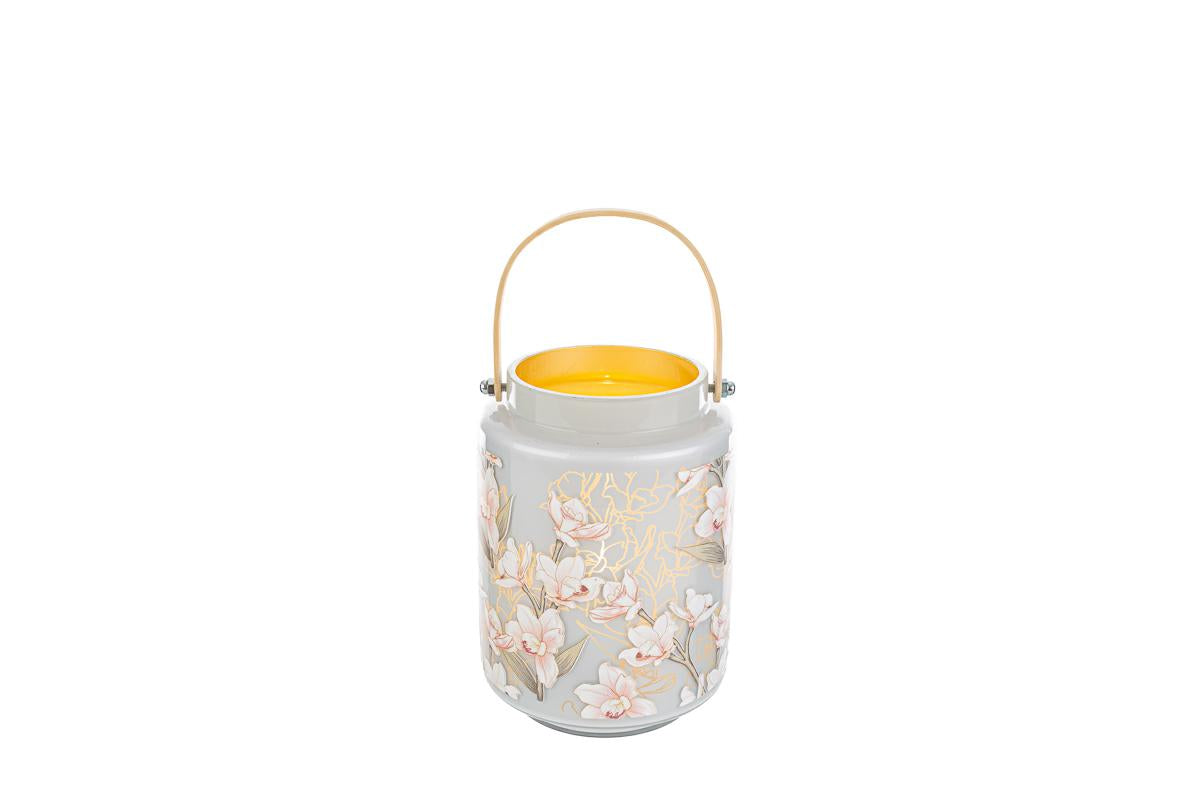 LANTERNA VETRO 'FIORI' - Le Stelle