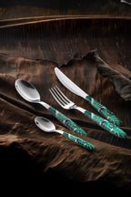 SET POSATE 24 PEZZI VERO 'PALME' - ACCIAIO - EME Posaterie