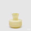 VASO TONDO CON COLLO GIALLO PASTELLO - EDG Enzo De Gasperi