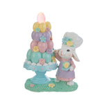 CONIGLIETTA CHEF CON TORTA E LUCI LED - Le Stelle