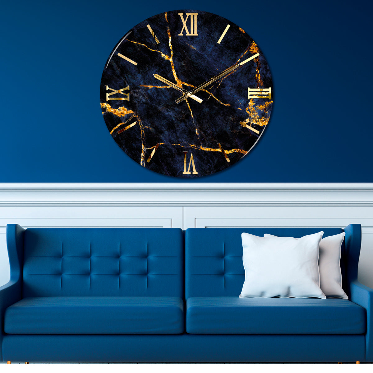 'BLUE' OROLOGIO RESINATO - Artidea Home Decor