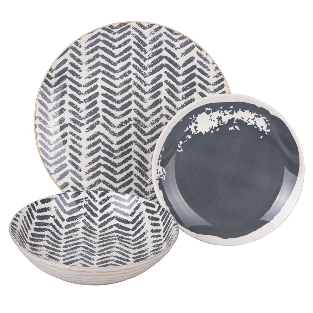 'SOHO' SET PIATTI 18 PEZZI - Villa D'Este Home Tivoli