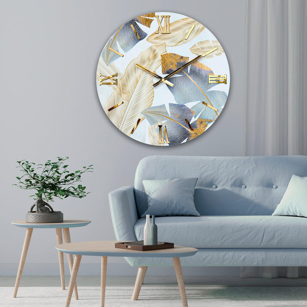 'FICUS' OROLOGIO RESINATO - Artidea Home Decor
