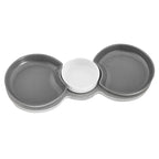 ANTIPASTIERA CON PORTA SALSE 'YIN&amp;YANG' - Villa Altachiara