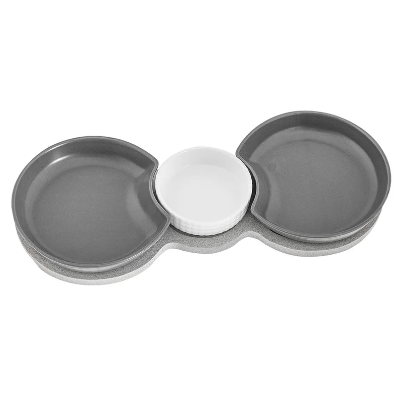 ANTIPASTIERA CON PORTA SALSE 'YIN&amp;YANG' - Villa Altachiara