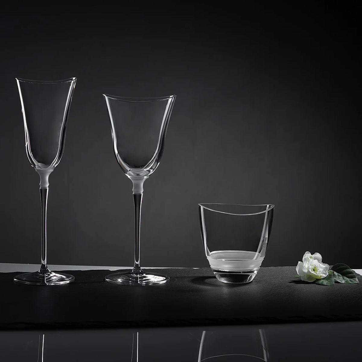 'VARSAVIA' PRIMO SERVIZIO 12 POSTI - CRYSTAL GLASS - Villa Altachiara
