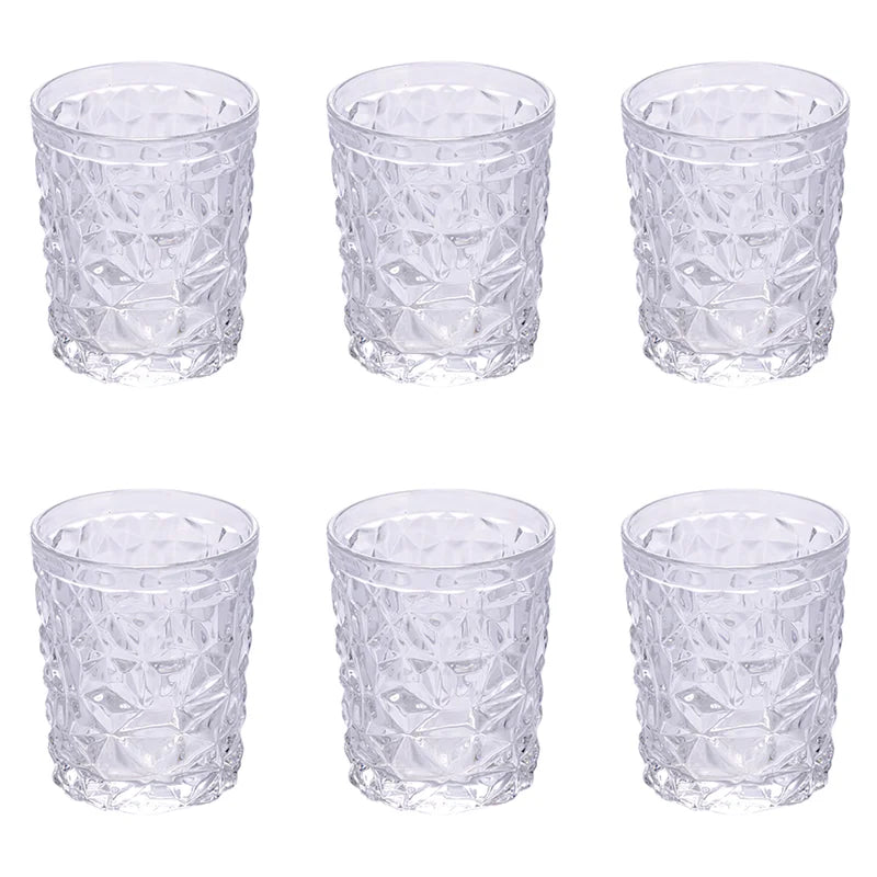 'GLACE ICE' SET 6 BICCHIERI - VETRO - Villa D'Este Home Tivoli