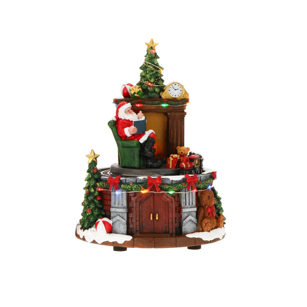 SCENARIO TRENO E SANTA CLAUS ANIMATO - Timstor