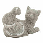 GATTO CON CUCCIOLO 'SPARKY' SILVER - Mauro Ferretti