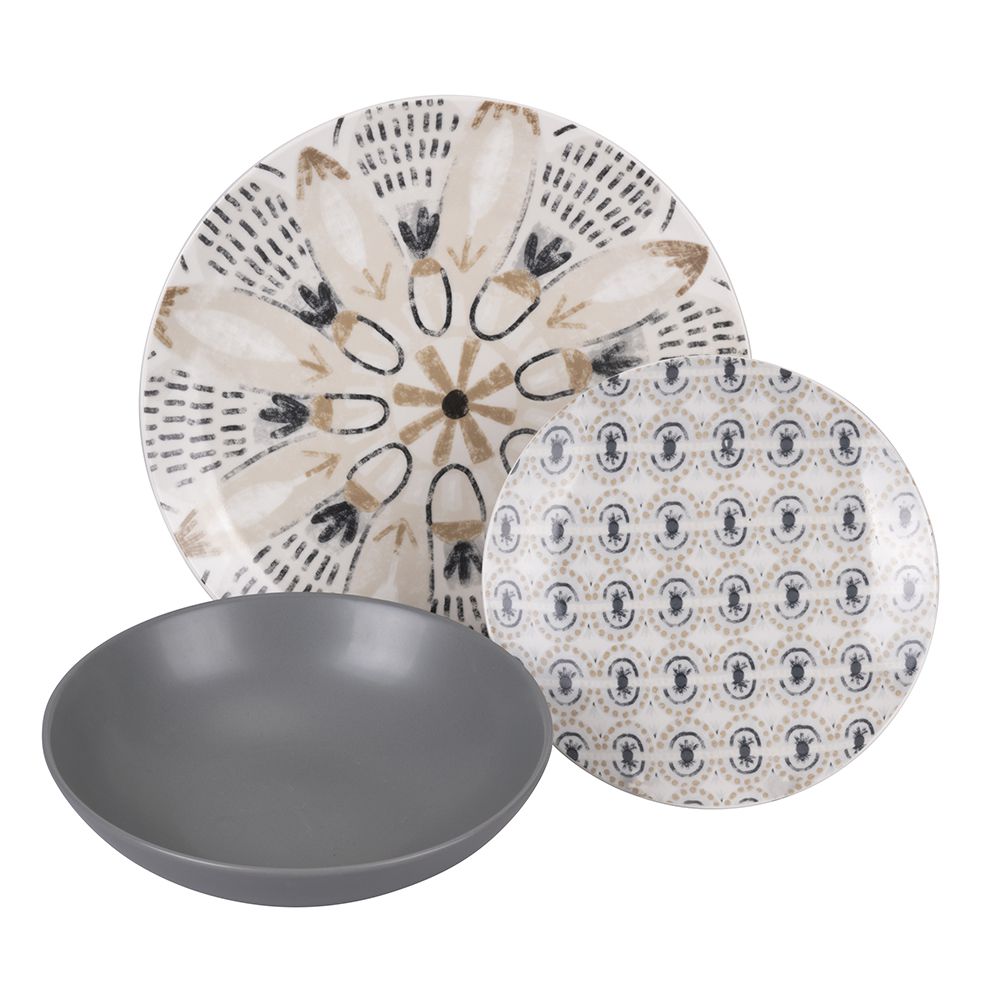 'BOHEMIENNE' SET PIATTI 18 PEZZI - Villa D'Este Home Tivoli
