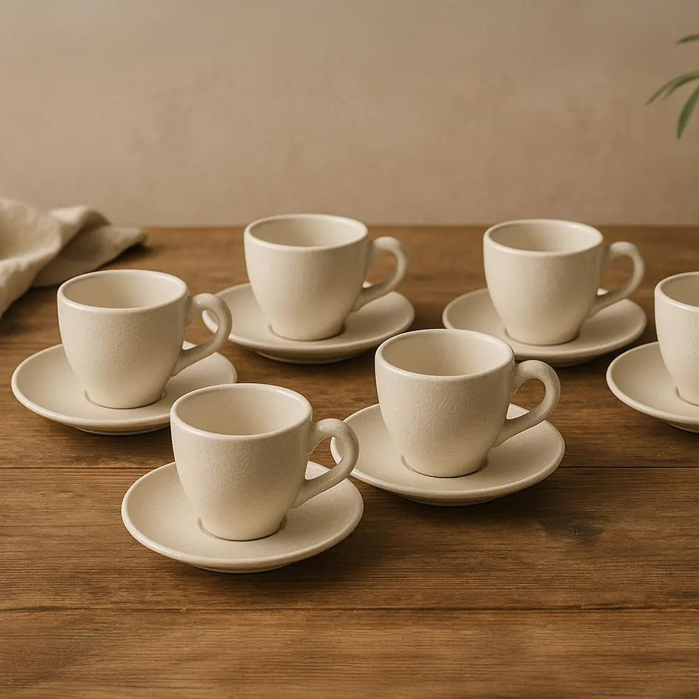 SET 6 TAZZINE 'HORECA WHITE' - Villa D'Este Home Tivoli