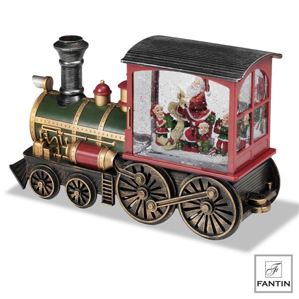 TRENO PALLA DI NATALE CON LED - Fantin Argenti