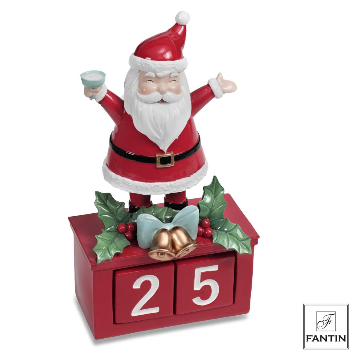 BABBO NATALE CALENDARIO - Fantin Argenti