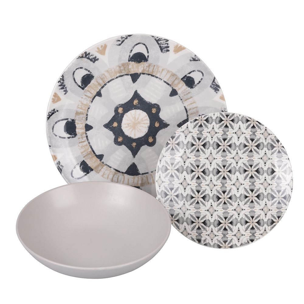 'BOHEMIENNE' SET PIATTI 18 PEZZI - Villa D'Este Home Tivoli