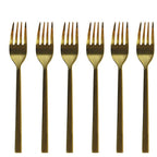 SET 6 FORCHETTINE 'LEXINGTON' - ORO LUCIDO - Villa d'Este Home Tivoli