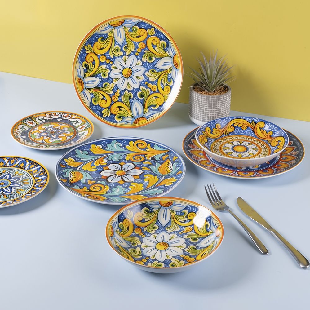 'LA TRADIZIONE' SET PIATTI 18 PEZZI - Villa D'Este Home Tivoli
