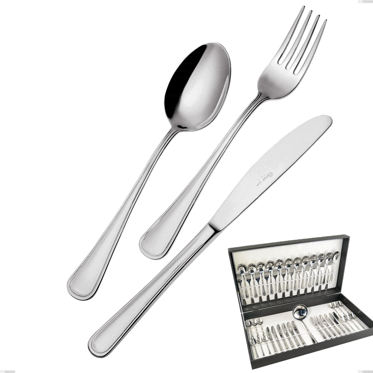 SET POSATE 'Galles' - 75 PEZZI ACCIAIO INOX LUCIDO - EME Posaterie
