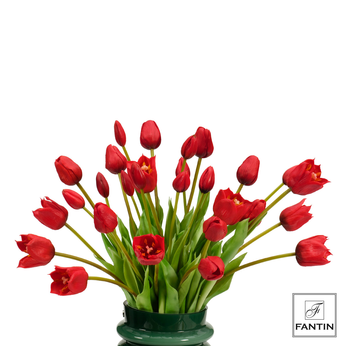 MAZZO TULIPANI ROSSO BOCCIOLI GRANDI - Fantin Argenti