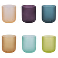 'COLOR SHOCK' SET 6 BICCHIERI - VETRO GHIACCIO - Villa D'Este Home Tivoli