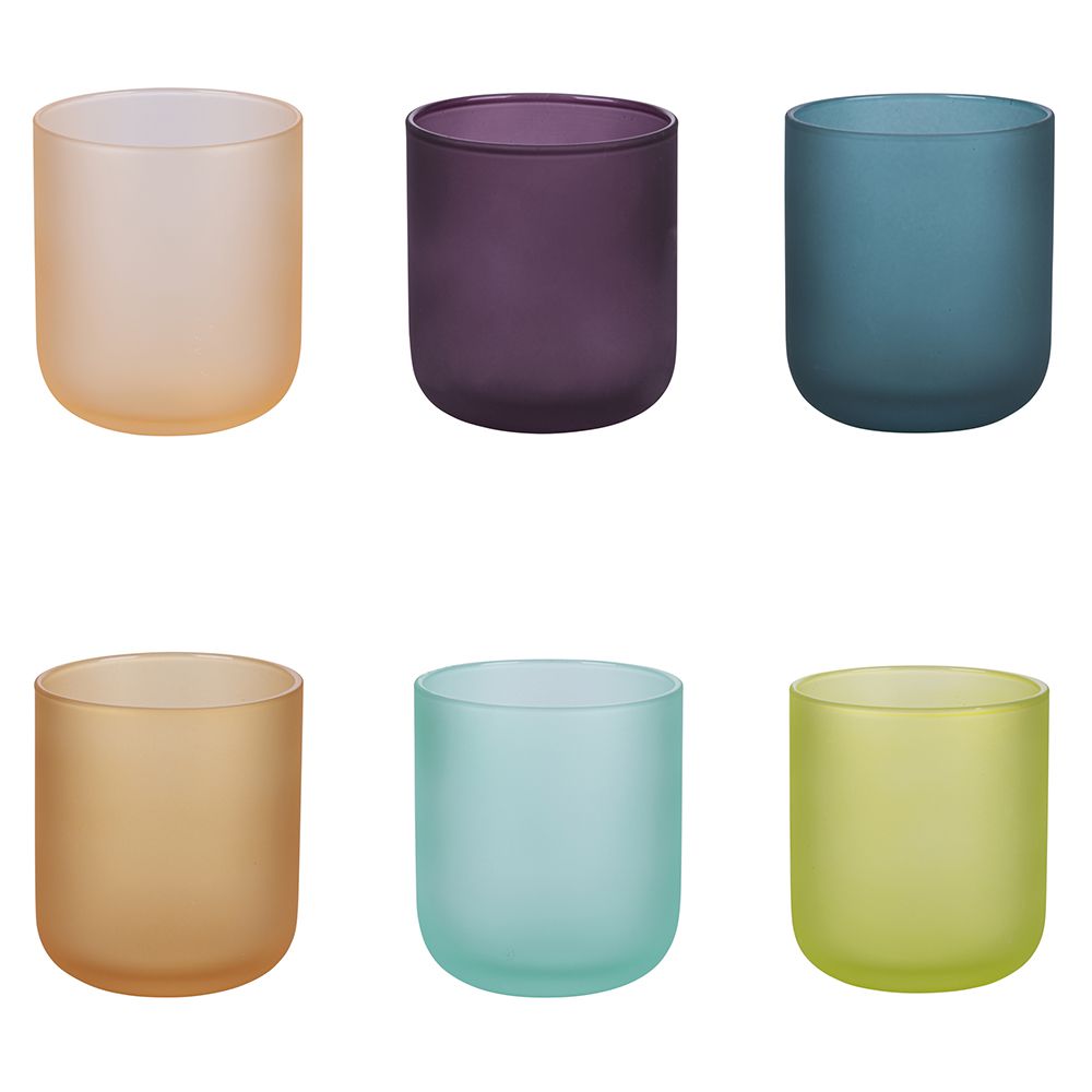 'COLOR SHOCK' SET 6 BICCHIERI - VETRO GHIACCIO - Villa D'Este Home Tivoli