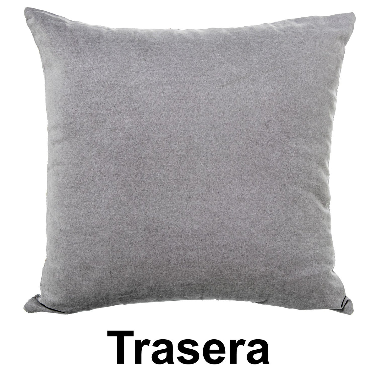 CUSCINO FOGLIE 45x45cm AZZURRO- Camacho