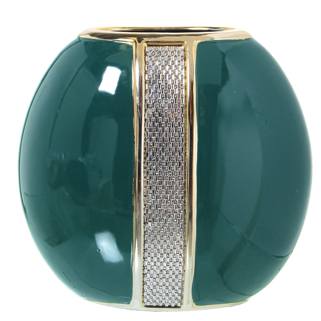 VASO PETROLIO CON STRASS - Camacho