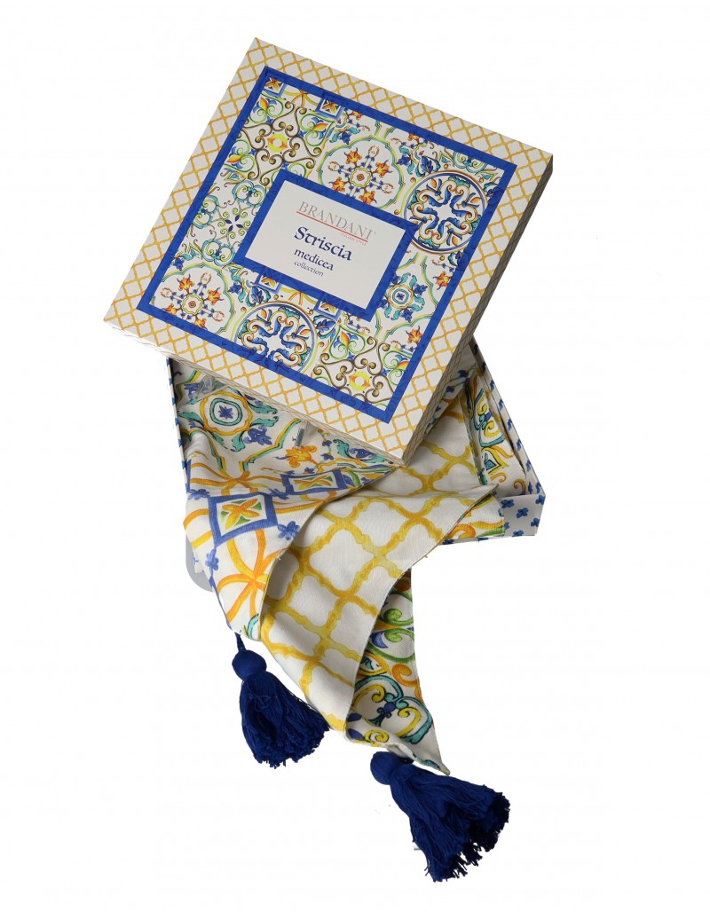 RUNNER 'MEDICEA' - NEW BONE CHINA - Brandani