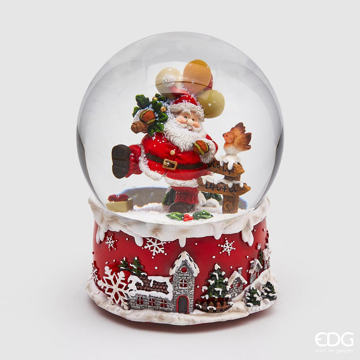 SFERA ACQUA CON BABBO NATALE - EDG Enzo De Gasperi