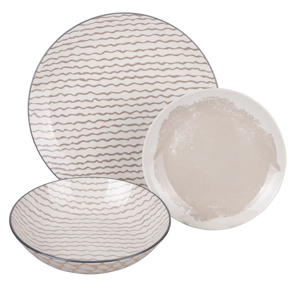 'SOHO' SET PIATTI 18 PEZZI - Villa D'Este Home Tivoli