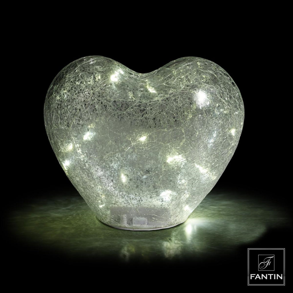 LAMPADA CUORE LED SILVER - Fantin Argenti