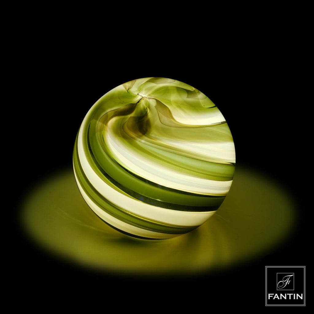 LAMPADA SFERA LED VERDE - Fantin Argenti