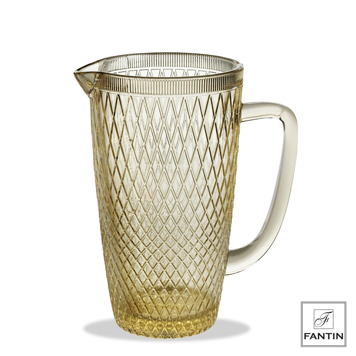 CARAFFA VETRO AMBRA - Fantin Argenti