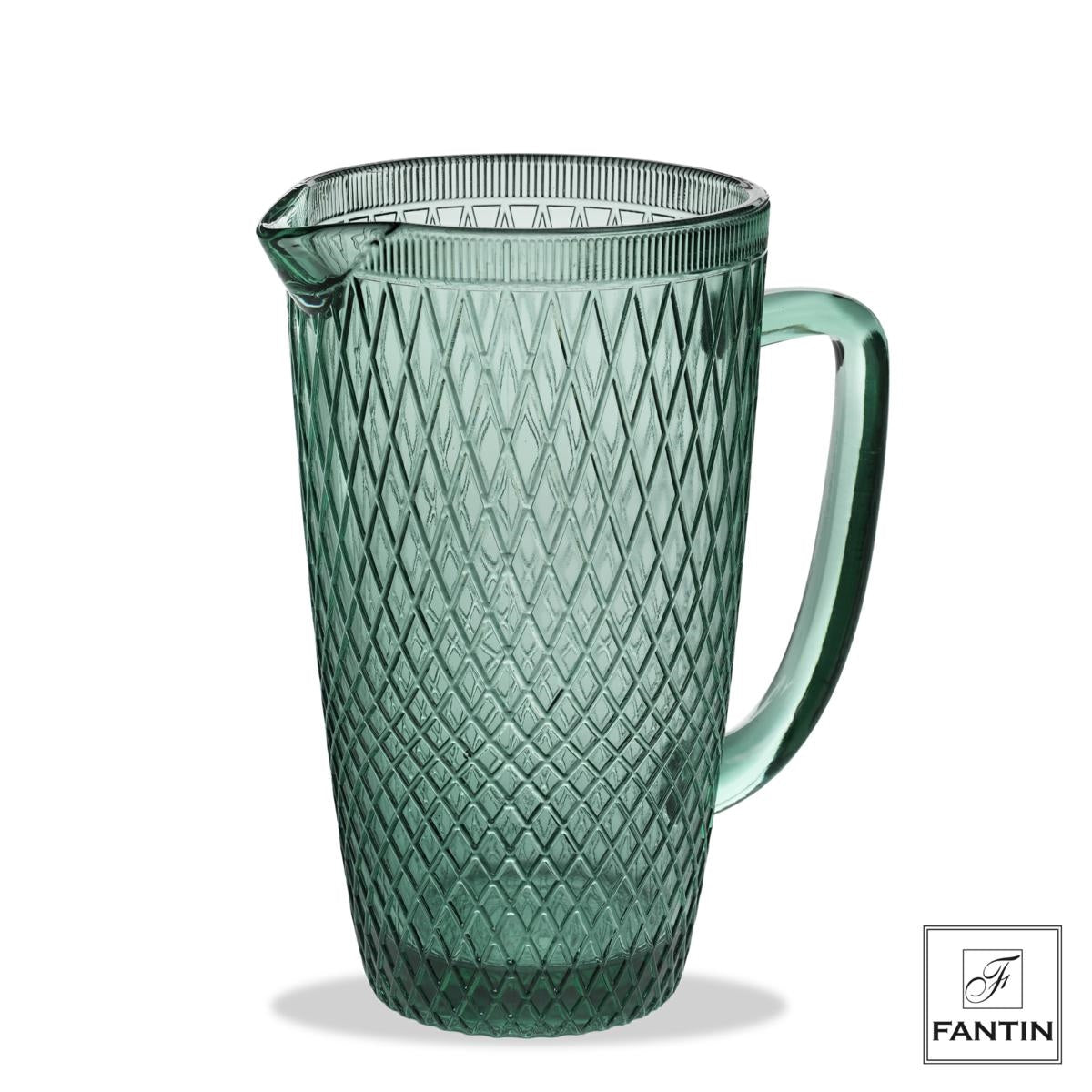 CARAFFA VETRO VERDE - Fantin Argenti