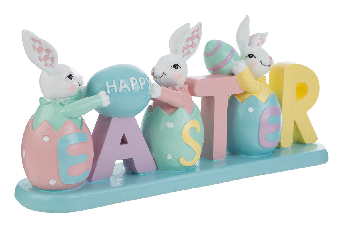 SCRITTA 'EASTER' CONIGLIETTI - Le Stelle