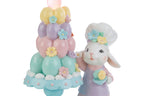 CONIGLIETTA CHEF CON TORTA E LUCI LED - Le Stelle