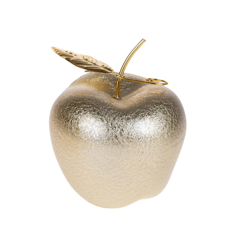 MELA ORO EFFETTO RUVIDO C/N FOGLIA ORO - CERAMICA - Brandani
