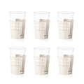 REGGIBICCHIERI 'TIFFANY' BIANCO LATTE -SMMA- Guzzini