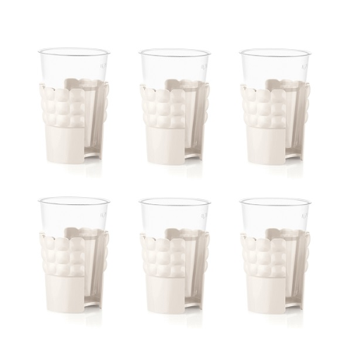 REGGIBICCHIERI 'TIFFANY' BIANCO LATTE -SMMA- Guzzini