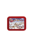 VASSOIO CHRISTMAS ROSSO - METAL - Brandani