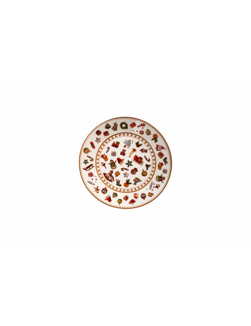 'CHICCHI E BALOCCHI' BIANCO SET PIATTI 18 PEZZI - PORCELLANA - Brandani