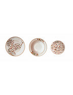 'CHICCHI E BALOCCHI' BIANCO SET PIATTI 18 PEZZI - PORCELLANA - Brandani