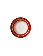 'CHICCHI E BALOCCHI' ROSSO SET PIATTI 18 PEZZI - PORCELLANA - Brandani