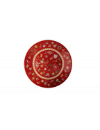 'CHICCHI E BALOCCHI' ROSSO SET PIATTI 18 PEZZI - PORCELLANA - Brandani