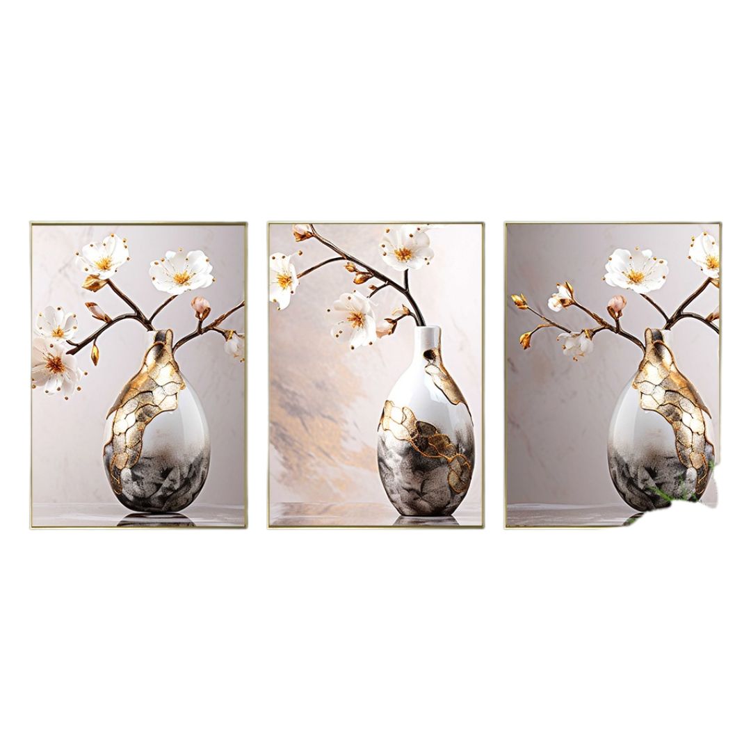TRIS FLOREALE 'A1020' - Artidea Home Decor