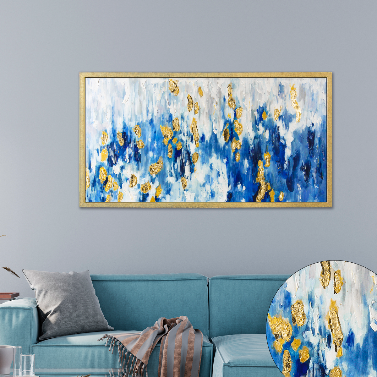 QUADRO ASTRATTO 'A104' - Artidea Home Decor