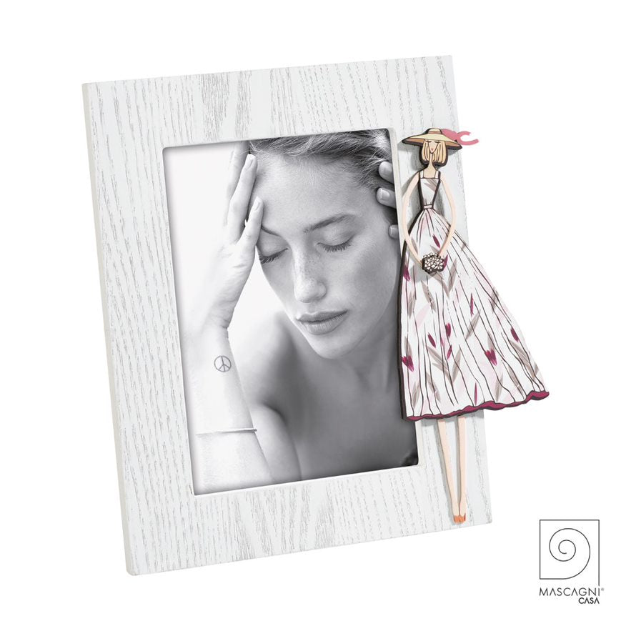 PORTAFOTO IN LEGNO 'LADY' - Mascagni Casa