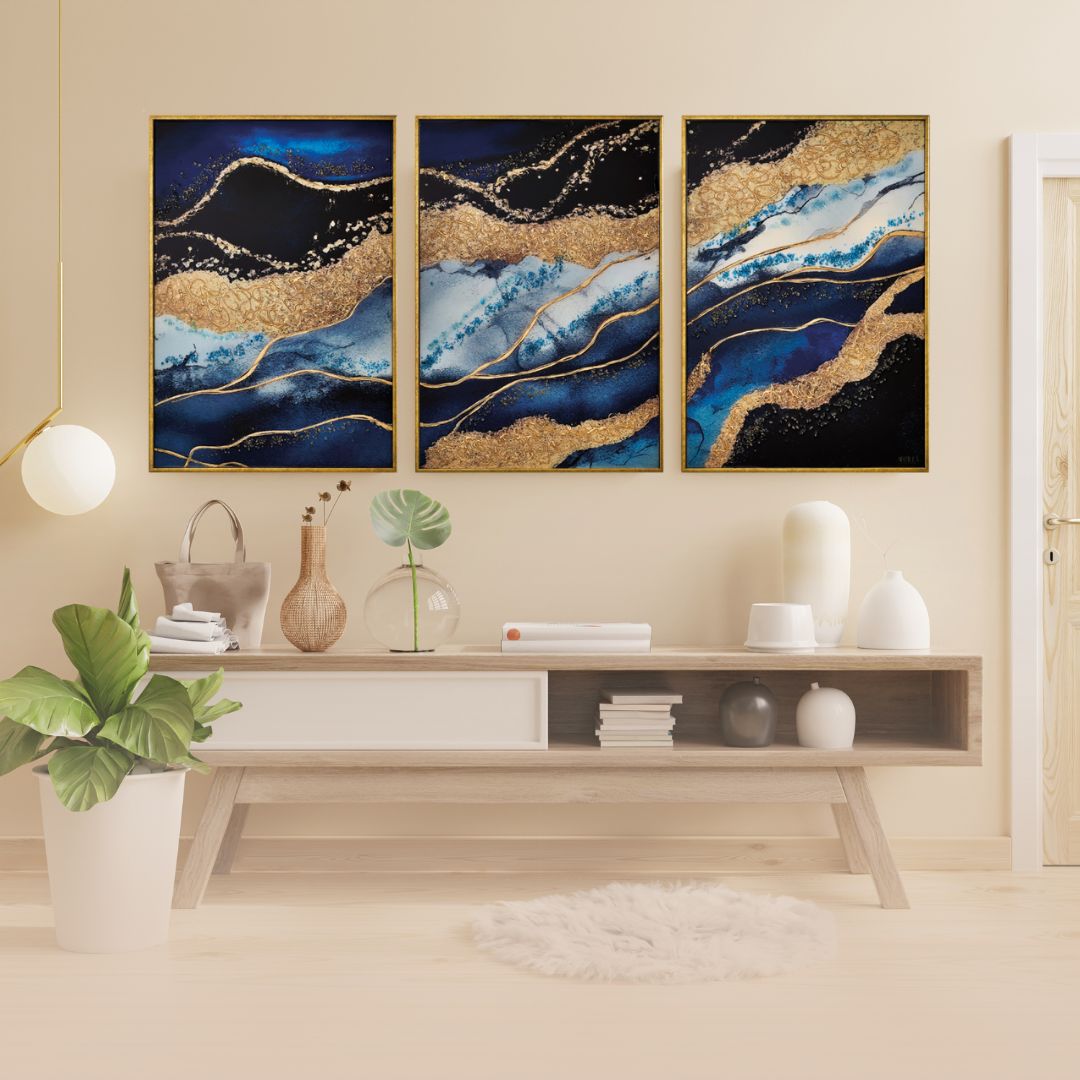 TRIS ASTRATTO 'RA/538' - Artidea Home Decor